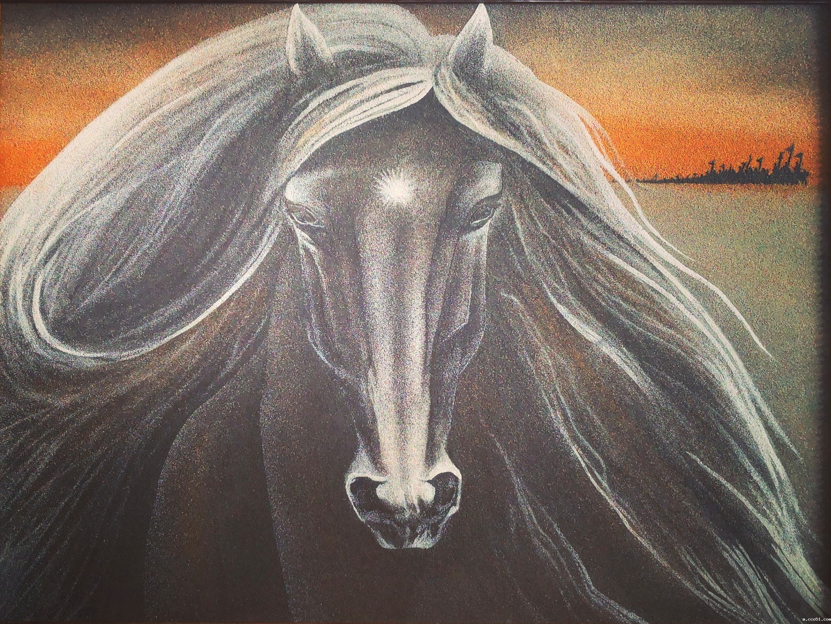 纯天然颜色系列沙画系列二